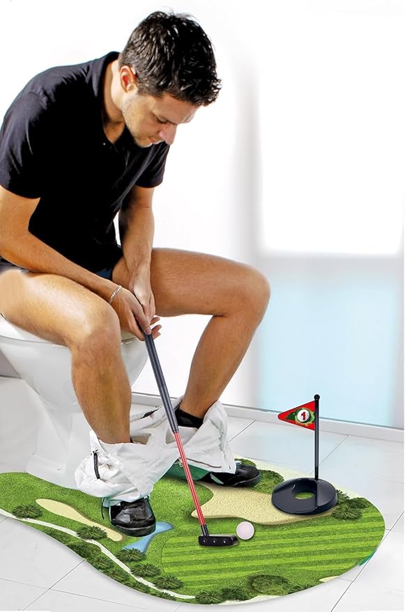 Bathroom Golf Set - Funny gag gift product image
